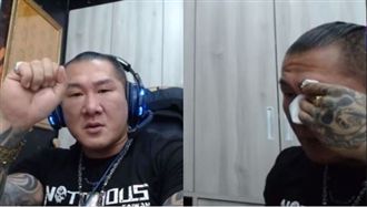 苦苓懷疑收錢替韓直播　館長氣哭喊告
