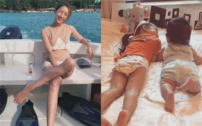 2歲Lucy晃小腳♥長腿神複製隋棠