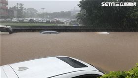 淹水,北湖車站,新竹