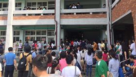 國中會考  圖／記者簡若羽攝