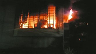 台南透天厝惡火　疑是女兒縱火殺父