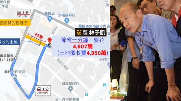 高雄發大財？為省一分鐘花4千萬開路