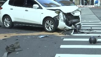 休旅車撞死騎士　駕駛：不記得