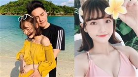 小新金卡寵妻！霸氣喊：這輩子算我的（圖／翻攝自小新、Nina IG）