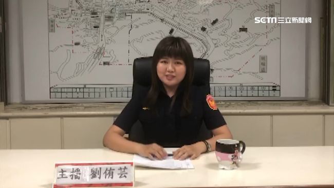女警宣導萬安演習「破台語」笑倒網友