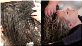 髮廊,接髮,洗頭／爆料公社二館、Pixabay