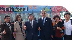 衛福部長陳時中抵達日內瓦