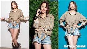  Luji黃莉接受三立新聞網專訪。（合成圖／記者林士傑攝影）