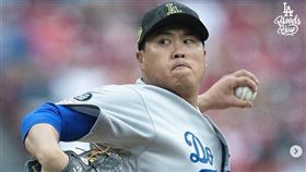 ▲柳賢振威風八面。（圖／取自道奇隊IG）