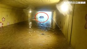 北投,地下道,滅頂,計程車,暴雨