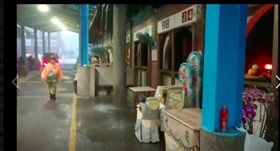 新竹,暴雨,殯儀館,下雨,漏雨,