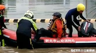 五股疏洪道淹慘　2釣客一度不願撤離