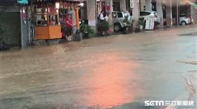 南投草屯淹水／記者吳崑榆攝