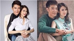 張丹峰，洪欣。（圖／微博）