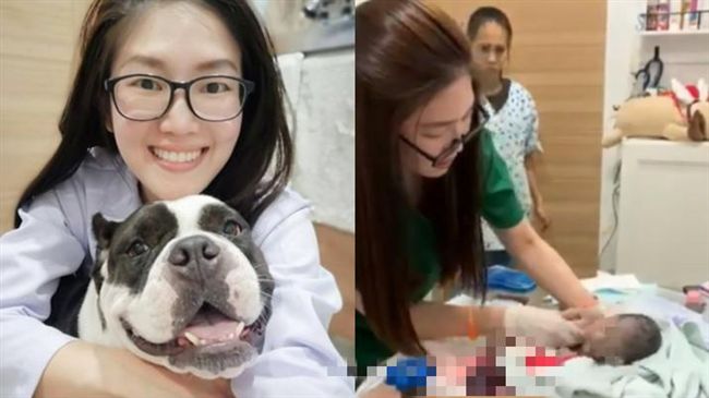 婦街頭產子…女獸醫急奔救回發紫男嬰