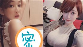 周荀,裸體圍裙,南半球女王　（圖／翻攝自周荀臉書）
