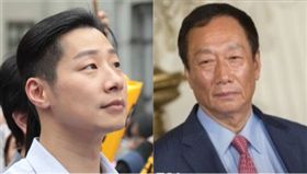 林昶佐，郭台銘，組合圖，林昶佐臉書發文