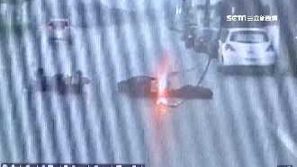 高壓電線雷擊斷電　台電4分後再送電