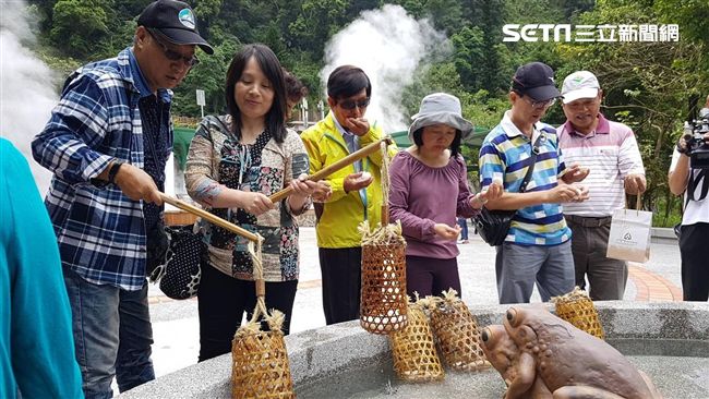 鳩之澤溫泉煮蛋區開放　太平山更好玩