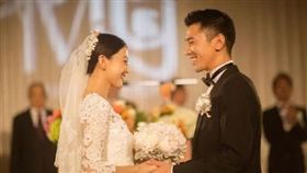 趙又廷，高圓圓。（翻攝自微博）