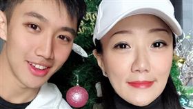 馬如龍女兒Vivian與外孫黃博鈞（圖／翻攝自馬如龍女兒Vivian臉書）