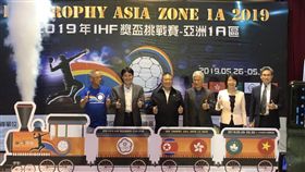 ▲IHF挑戰賽26日在台中逢甲大學體育館開打。（圖／記者劉忠杰攝影）