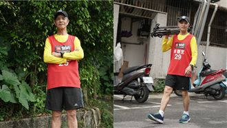 75歲翁日跑17公里　練出超狂戰績