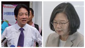 蔡英文，賴清德（組合圖）