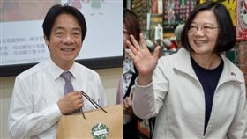 賴清德,蔡英文 圖/賴辦提供,蔡英文臉書