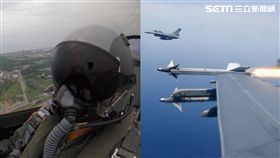 F16發射響尾蛇飛彈（圖／軍聞社）