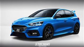 ▲Ford Focus RS預想圖（圖／翻攝X-TOMI Design）