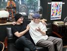 導演廖人帥Leo與視覺設計師提摩西接受三立新聞網專訪。（記者林士傑/攝影）