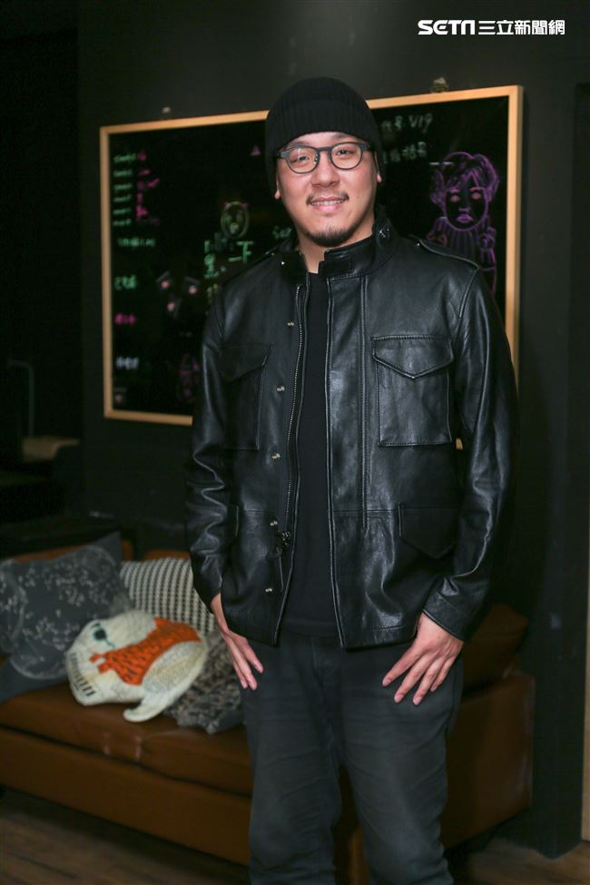 導演廖人帥Leo與視覺設計師提摩西接受三立新聞網專訪。（記者林士傑/攝影）