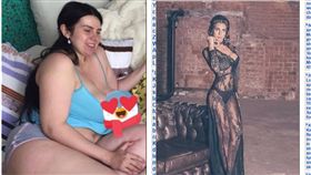 生2胎暴肥變127公斤　老公回頭吃前女友　她「減掉半個自己」休夫（圖／翻攝自每日郵報）