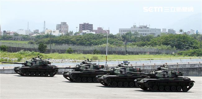 花指部對花蓮港要港聯合防衛掩護海軍戰備整補出港作戰。（記者邱榮吉/花蓮拍攝）