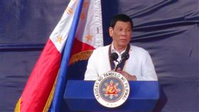 (16:9)菲律賓總統杜特蒂菲律賓總統杜特蒂喜歡說笑話，以拉近與民眾的距離。（檔案照片）中央社記者林行健巴賽城攝  108年2月19日