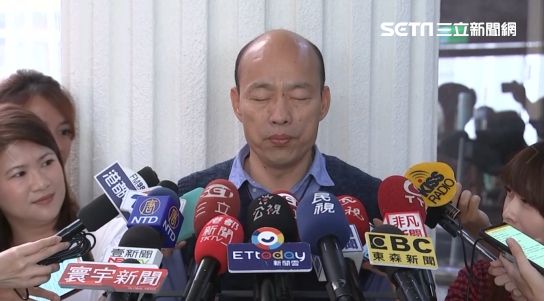 遭控玩樂抱女人　韓國瑜反嗆：我承認