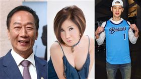 恬娃,郭台銘,林書豪。（圖／郭董、恬娃臉書、林書豪IG）