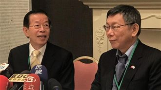 柯P批總統外交策略　謝長廷：不贊成