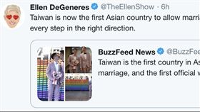

Ellen DeGeneres推特
 