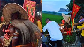 神農大帝巡田水 合成圖翻攝自西螺福天宮社口媽、廖國棟授權提供