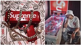 羅志祥 supreme 畫面翻攝showlo ig