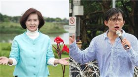 黃國昌,林姿妙（臉書合成照）