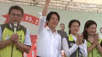賴清德跑活動　一旁竟是小英之友會長