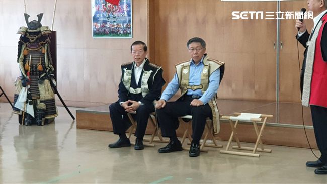 要出征了？柯文哲日本行這動作很霸氣