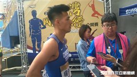 ▲楊俊瀚在預賽跑出今年最佳成績。（圖／記者林辰彥攝影）