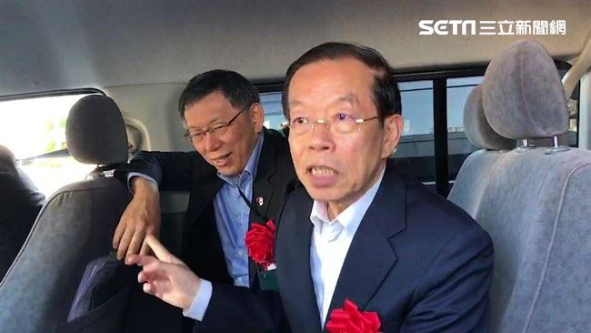 柯P吃核食挨諷…謝長廷拿照片澄清！