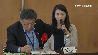 口譯雙正妹伴行柯P 還是東大高材生