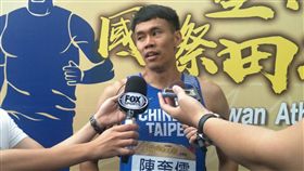 ▲陳奎儒的參考成績破全國，在受訪時公布卻沒有破。（圖／記者林辰彥攝影）