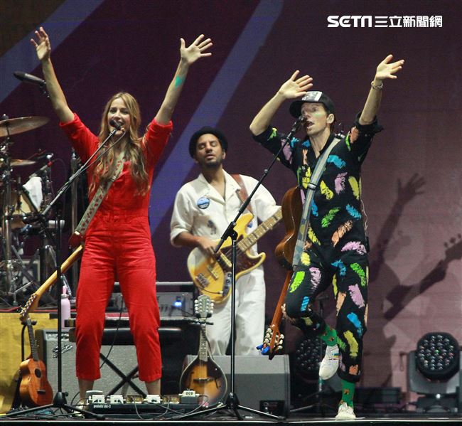 傑森·瑪耶茲 (Jason Mraz) 2019 亞洲巡迴演唱會台北站，台北小巨蛋開唱。（記者邱榮吉/攝影）